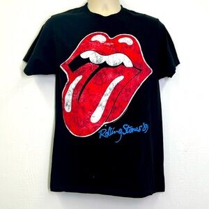 Rolling Stones - Rolling Stones Red Tongue 1989 Graphic Short Sleeve T Shirt M